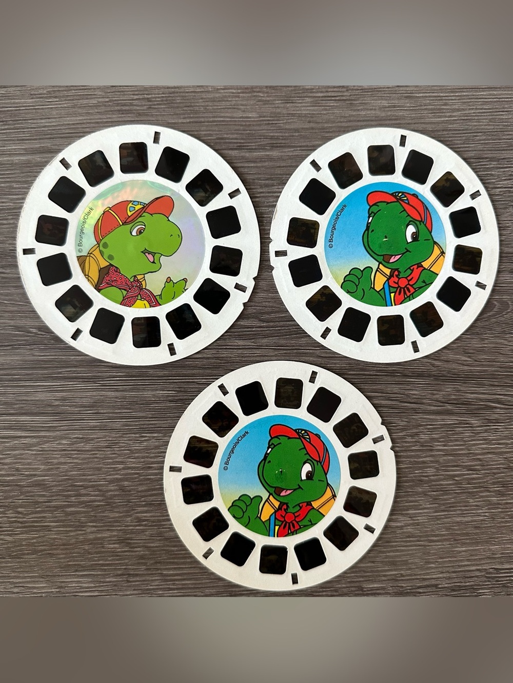 Vintage Franklin Turtle View-Master Reels 3